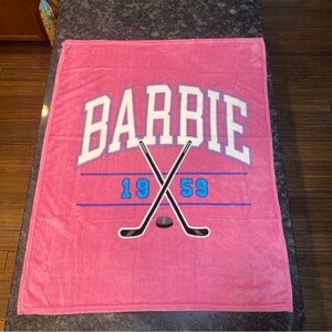 Barbie Tim Hortons Mattel 2025 PWHL Hockey Blanket Throw Only